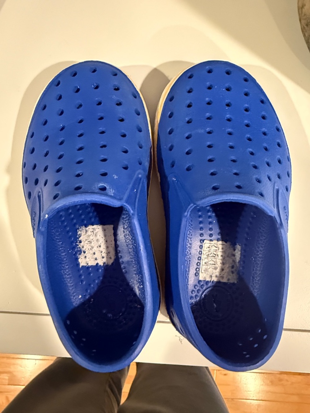 Native Shoes Kids Royal Blue Slip-On Water Clogs